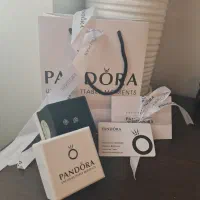 گوشواره نقره اصل پاندورا