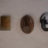 ۳ عدد سنگ انگشتر و گردنبند