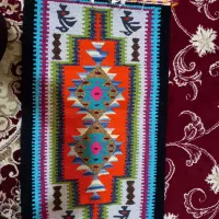 تعدادی گلیم دست بافت پشم و کاموا|گلیم، جاجیم، گبه|هرسین, |دیوار