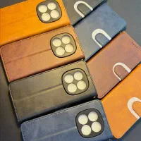 البرزموبایل گارد کتابی چرم تک وعمده(جشنواره)