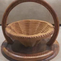میوه خوری چوبی کار دست هندی