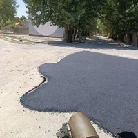 آسفالت تراشه ایزوگام و قیرگونی جدول زیر سازی|خدمات پیشه و مهارت|آبیک, |دیوار