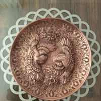 بشقاب قلم زنی|صنایع دستی و سایر لوازم تزئینی|خمینی‌شهر, |دیوار