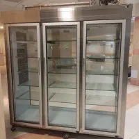 یخچال سه در تمام استیل نو