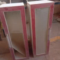 چهارتا کابینت با میز کامپیوتر|میز تحریر و کامپیوتر|کارون, |دیوار