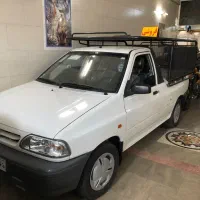 پراید وانت خشک بیمه دارد خط خش هم ندارد صفر