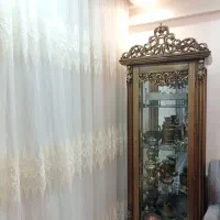 ویترین و آیینه شمعدان