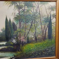 تابلو آنتیک رنگ روغن|تابلو، نقاشی، عکس|کرج, حسن آباد|دیوار