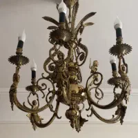 خریدار لوستر برنزی و اینه شمعدان برنزی|لوستر و چراغ آویز|تهران, ستارخان|دیوار