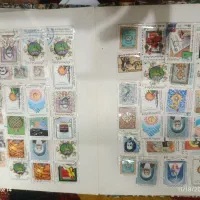 آلبوم تمبر و سکه قدیمی|کلکسیون سکه، تمبر، اسکناس|اصفهان, ملک‌شهر|دیوار