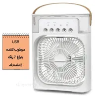 پنکه مه پاش رومیزی سایز بزرگ + ارسال رایگان|پنکه و تصفیه‌کنندهٔ هوا|تهران, تجریش|دیوار