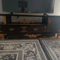 میز تلویزیون چوبی بسیار شیک و به روز