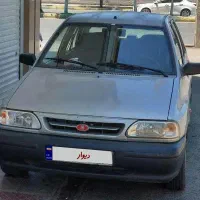 پراید نقره‌ای EX مدل ۱۳۹۲