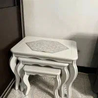 مبل و میز نهارخوری طوسی|مبلمان خانگی و میز عسلی|فومن, |دیوار