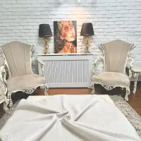 مبل هفت نفره کلاسیک تمام چوب