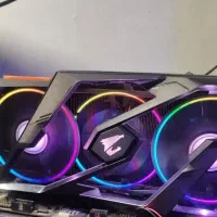 کارت گرافیک gigabyte aorus 2080 super با ضمانت