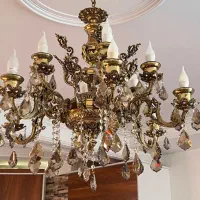 لوستر برنزی سنکین