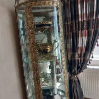 آینه کنسول و بوفه برنزی|بوفه، ویترین، کنسول|تبریز, |دیوار