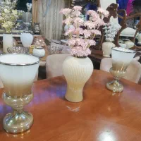 گل و گلدان کریستالی|گل مصنوعی|اردبیل, |دیوار