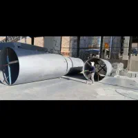 انجام عملیات سندبلاست و رنگ آمیزی سازه های فلزی