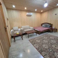 کلبه چوبی|اجارهٔ کوتاهمدت ویلا و باغ|مرزیکلا, |دیوار