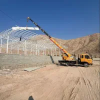 جرثقیل هفت تن ۷ تن بالاکردن مصالح