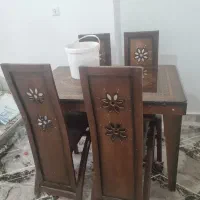 میز نهار خوری 4نفره