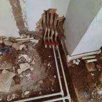 نشت یابی آب با دستگاه لوله کشی آب پرنده|خدمات پیشه و مهارت|پرند, فاز ۳|دیوار