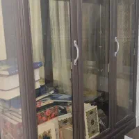 کمد بوفه کتابخانه|کتابخانه، شلف، قفسه‌های دیواری|کرج, شاهین‌ویلا|دیوار
