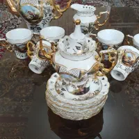 سرویس عصرونه خوری انتیک|ظروف سرو و پذیرایی|قم, سالاریه|دیوار