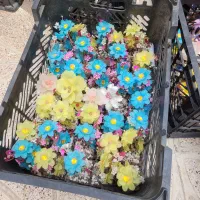 گل و گلدان کریستالی