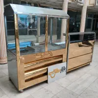 تاپینگ یخچالی طول۱۹۰سانت سالادساندویچ عرض۸۰سانت فر|کافی‌شاپ و رستوران|تهران, مطهری|دیوار