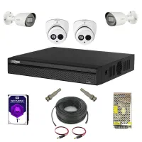 پکیج اماده وحرفه ای از تک دورببن تا ۳۲ دوربین