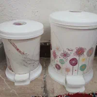 سطل زباله پدالی 2 عدد