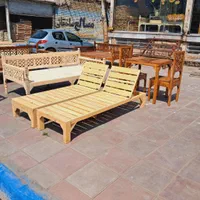 تخت استخری. تخت آفتابگیر. تخت ساحلی|مبلمان خانگی و میز عسلی|تهران, بازار|دیوار