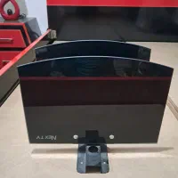 شلف شیشه ای دیواری دوطبقه