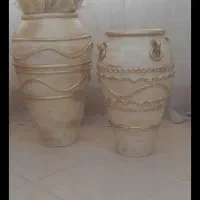 گلدان و کوزه سفالی