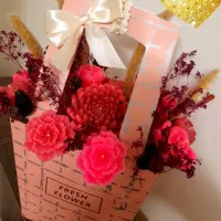 باکس بگی گل از شمع