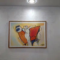 تابلو رنگ روغن(آرامش هنر) پرطرفدار|تابلو، نقاشی، عکس|اراک, |دیوار