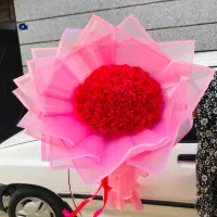 گل روبانی/بوکت پروانه/کادو زیبا و خوشکل|گل مصنوعی|رشت, یخسازی|دیوار