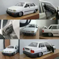 ماکت پراید خزلی پژو نیسان سمند دنا