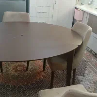 میز غذاخوری ۶ نفره فقط میز