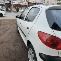 206 بی رنگ درجه یک|خودرو سواری و وانت|محمدیه-قزوین, |دیوار