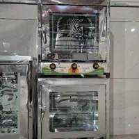 تنور گازی فرگازی 60*70 دو سنگ چدن بزرگ