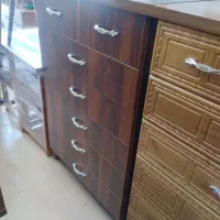 دراور و میز آرایش به همراه آینه باکس دار|جاکفشی، کمد، دراور|شاهرود, |دیوار