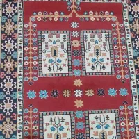 فرش گبه ۶ متری|گلیم، جاجیم، گبه|قم, نیروگاه|دیوار