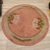 فرش گل برجسته