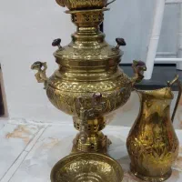 سماورطلایی برنجی