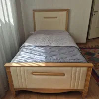 تخت نوجوان و بزرگسال چوب راش از شرکت سمیر چوب|تخت و سرویس خواب|تهران, قیطریه|دیوار