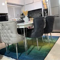 میز غذاخوری ۶ نفره و میز جلو مبلی|میز و صندلی غذاخوری|کیش, |دیوار